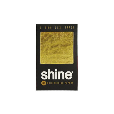 Shine 24K Gold Rolling Paper - 1 Paper / Kingsize