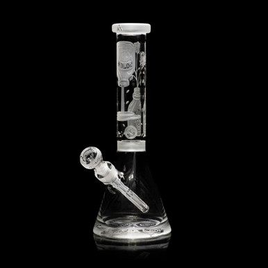 Milkyway Potion Rose Beaker 14" / Clear