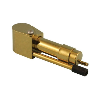 Brass Anodized Tobacco Pipe - 3.25"