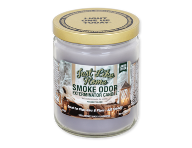 Smoke Odor Exterminator Candle - Just Like Home / Safe & Snug Assortment / 13oz