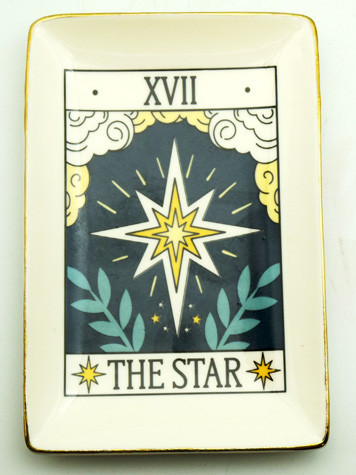 Star Tarot Ceramic Dish