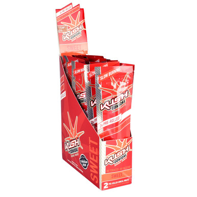 Kush Conical Herbal Wraps - 2pk / Sweet/15PC DISPLAY