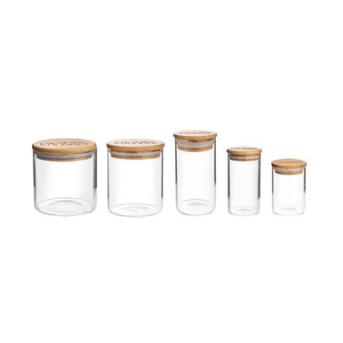 Piranha Storage Jar w/ Bamboo Lid
