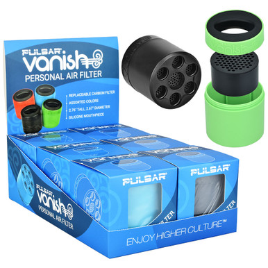 Pulsar Vanish Personal Air Filter - POP Display of 6 or Individual Colours