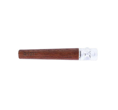RYOT 3" 12mm Wooden Taster Bat w/ Glass Tip ÃƒÂ¢Ã¢â€šÂ¬Ã¢â‚¬Å“ Walnut