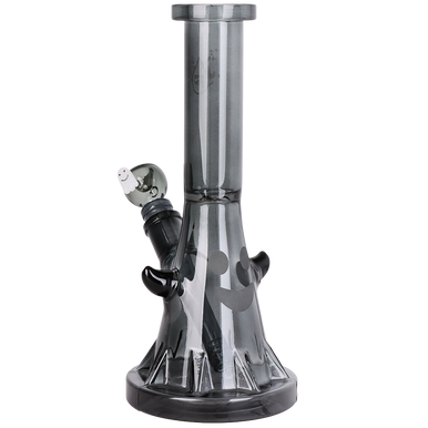 Pulsar Happy Ghost Glass Water Pipe - 10" / 14mm F