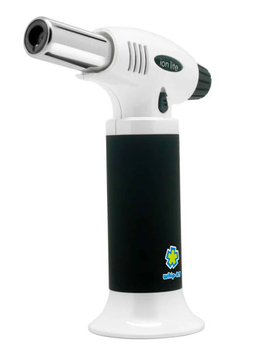 Whip-it! Ion Lite Torch Lighter - 6" White and Black