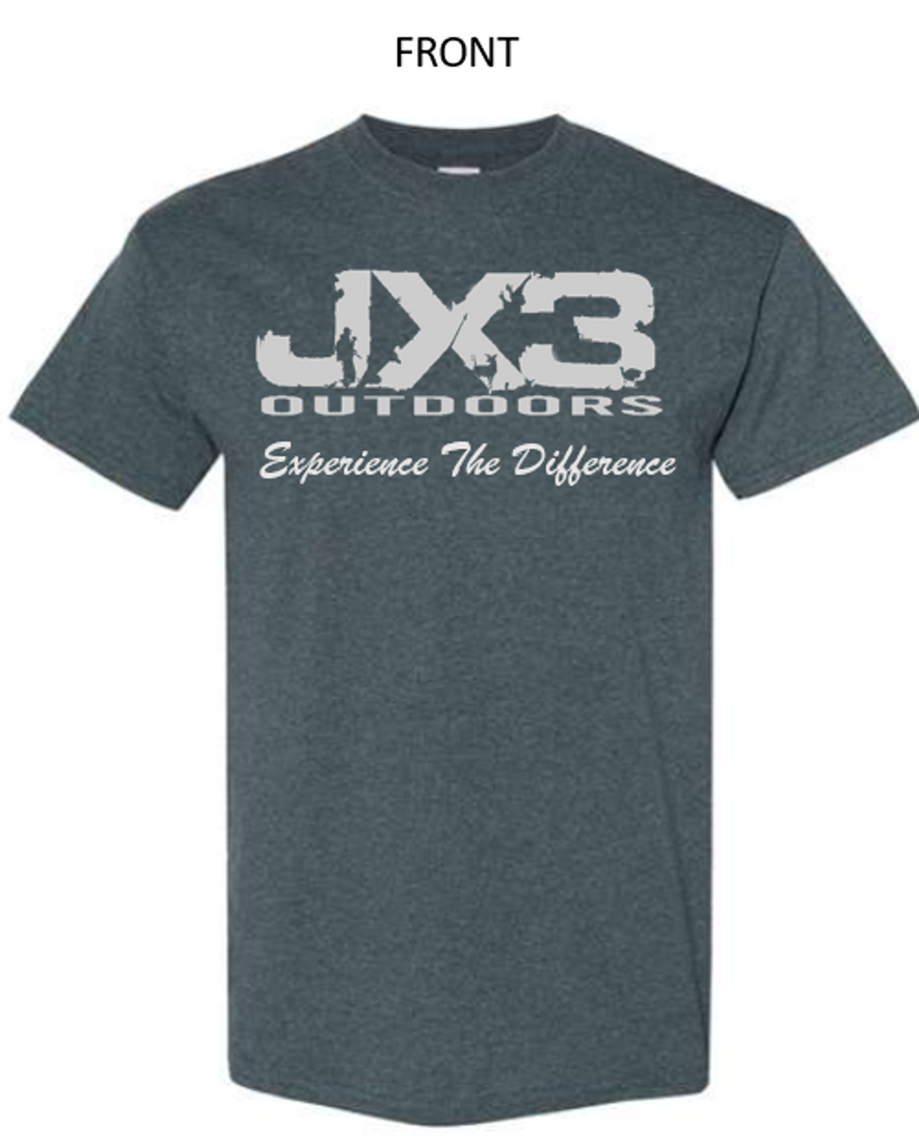 ◇ILLIGO◇ Drawing Park Overfit T-Shirt Charcoal JX3 Outdoors 