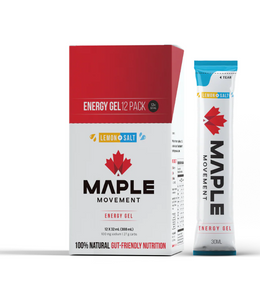 Maple Movement Sap Lemon + Salt Energy Gel - Box of 12