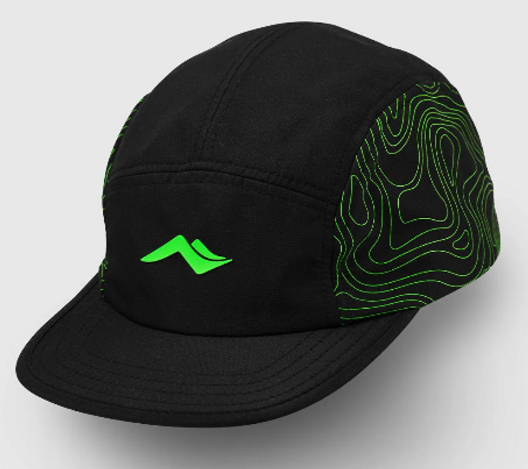 Tarkine 5 Panel Runner's Cap Green - Unisex