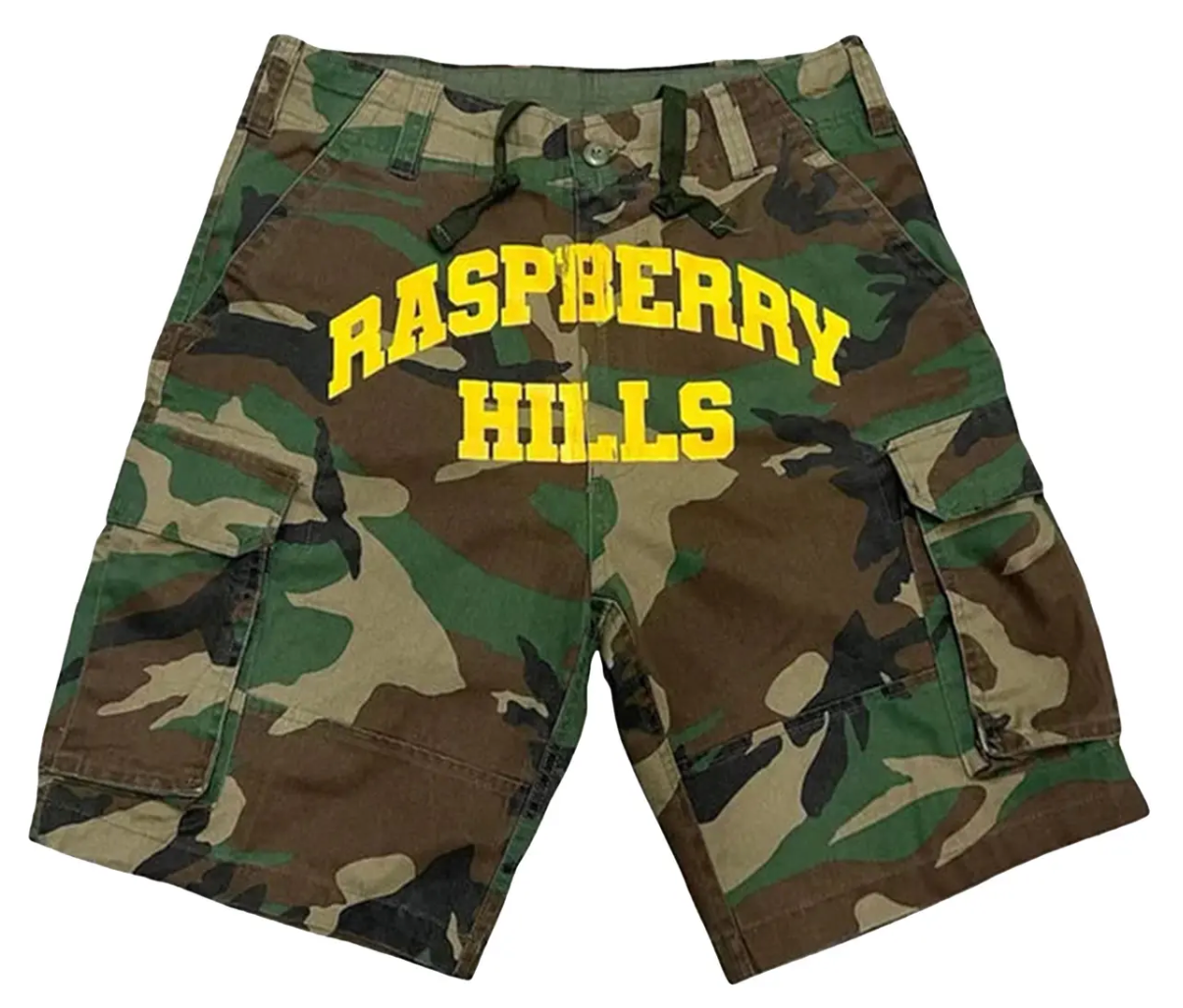 GV Gallery Camo Raspberry Hills Shorts