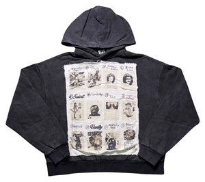 SAINT VANITY GREY VAIN HOODIE