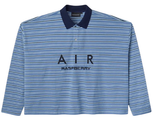 GV GALLERY AQUA LONG SLEEVE POLO