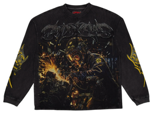 GODSPEED BLACK WASH UNDER CONSTRUCTION L/S