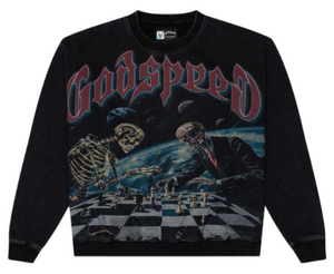 GODSPEED GREY WASH CHECKMATE L/S