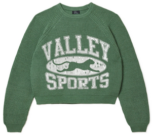 VALE FOREVER GREEN FISHERMAN KNIT