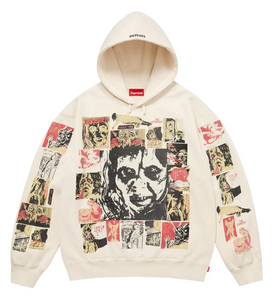 SUPREME X THE EXORCIST CREAM HOODIE