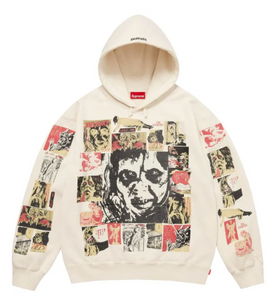 SUPREME X THE EXORCIST CREAM HOODIE