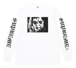 SUPREME X THE EXORCIST WHITE MOTHER L/S TEE