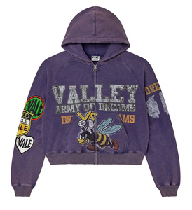 VALE FOREVER PURPLE ARMY ZIP