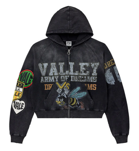 VALE FOREVER BLACK ARMY ZIP