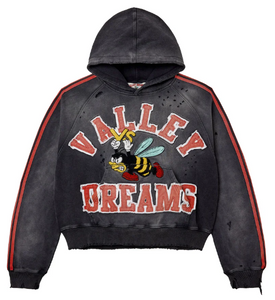 VALE FOREVER BLACK ANTHEM HOODIE