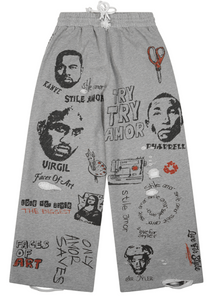STILE DÉ AMOR GRAFFITI DI STORIA PANTS