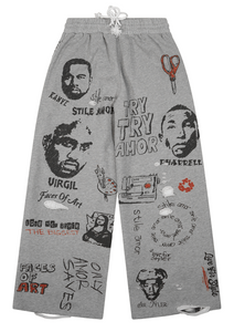 STILE DÉ AMOR GRAFFITI DI STORIA PANTS