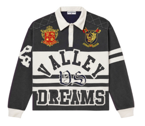 VALE FOREVER BLACK DREAMS RUGBY L/S