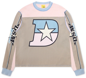 DSM PINK/GREY SUPERCROSS L/S