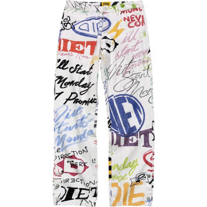 DSM SCRIBBLE DENIM PANTS
