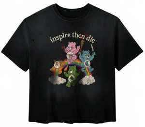INSPIRE THEN DIE BEARS THAT DON'T CARE VINTAGE TEE