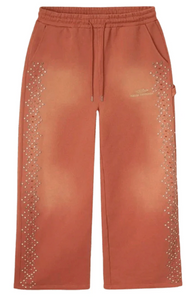 HMDD ORANGE CRYSTAL SWEATS