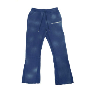 RETROVERT MIDNIGHT BLUE WASHED FLARES