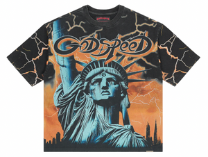 GODSPEED ORANGE VOLTAGE TEE