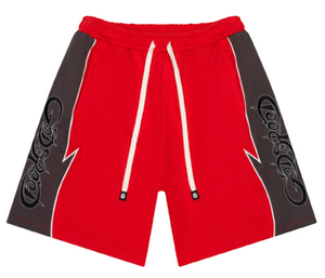 GODSPEED HALFTIME RED/GRAPHITE SHORTS