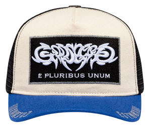 GODSPEED WHITE/BLUE PLURIBUS TRUCKER HAT