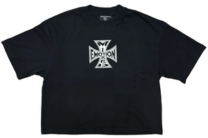 MIXED EMOTION BLACK 'CLASSIC' TEE