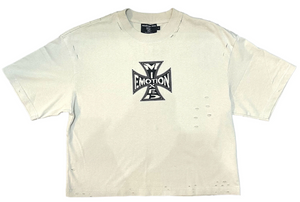 MIXED EMOTION CREAM 'CLASSIC' TEE