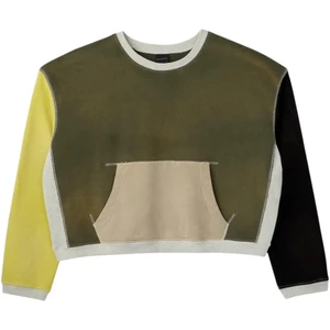 GV GALLERY COLOR BLOCK CREWNECK