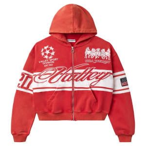 VALE FOREVER RED CURSIVE ZIP