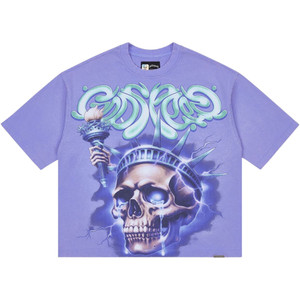 GODSPEED PURPLE WASH LIBERTY TEARS TEE