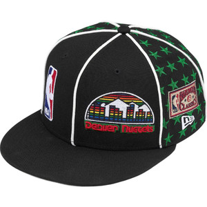 SUPREME X MITCHELL & NESS TEAMS BLACK FITTED