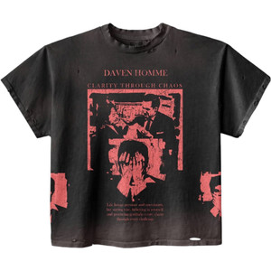 DAVEN HOMME CLARITY THROUGH CHAOS TEE