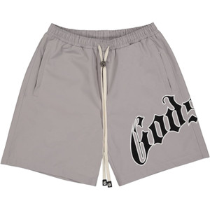 GODSPEED GREY OG LOGO NYLON SHORTS