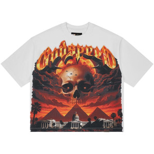 GODSPEED WHITE ECHOS OF EMPIRE TEE