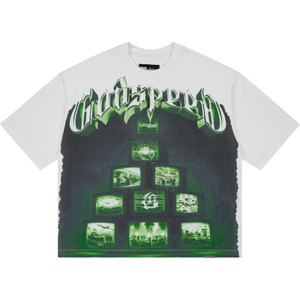GODSPEED WHITE OVERSTIMULATION TEE