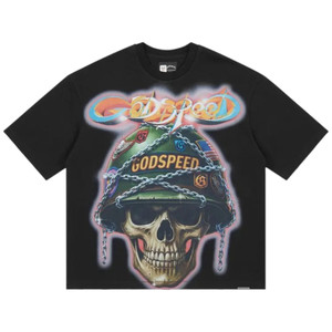 GODSPEED BLACK BADGES OF HONOR TEE