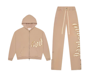 GODSPEED SAND OG LOGO V2 SWEATSUIT