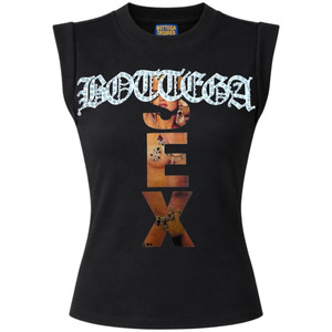 BOTTEGA DESIRES WOMEN'S BLACK MADONNA TEE